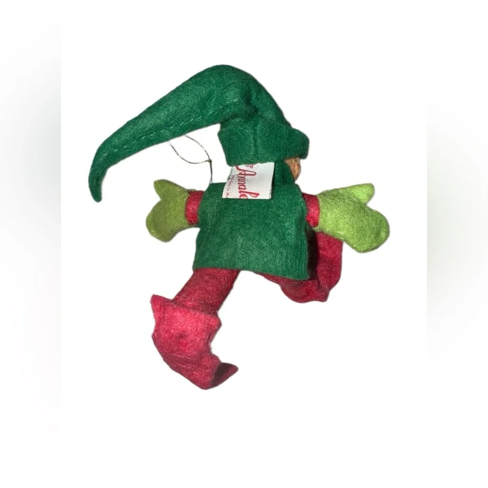 Annalee 3” Christmas Elf Ornament- 1983 NWT and box